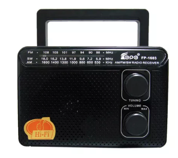 Radio portabil ROTOSONIC FP-1603 cu 3 benzi